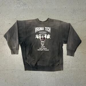 VTG 80s/90s Faded Virgina Tech Sweatshirt